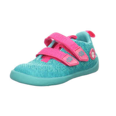 Affenzahn Eule Knit Happy Klettschuh Kinderschuhe Textil uni Stiefelette Textil