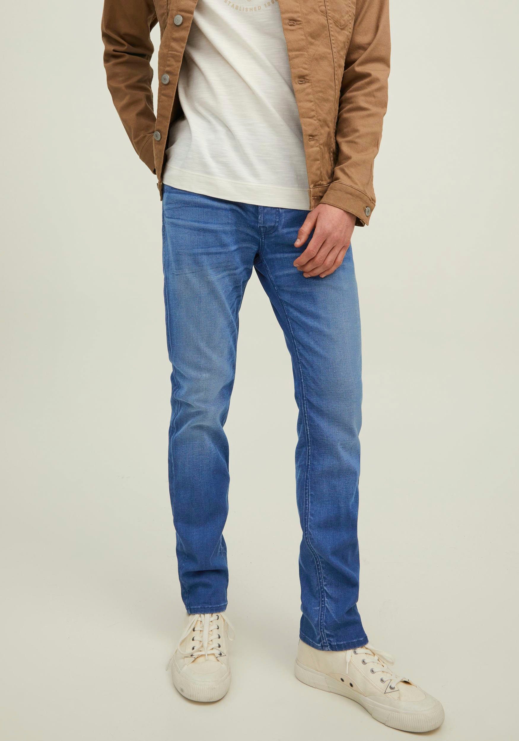 Jack & Jones Slim-fit-Jeans TIM OLIVER blue denim | Stretchjeans