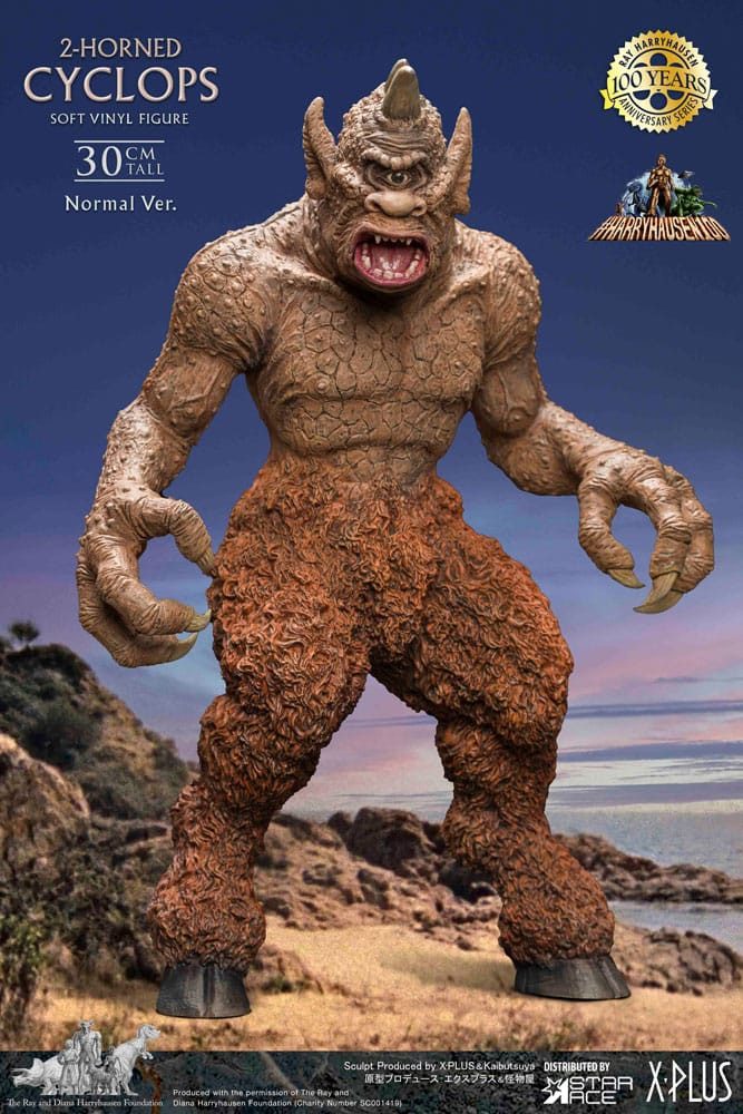 Star Ace Toys Actionfigur Sindbads siebente Reise (Sinbad) Ray Harryhausens Horned Cyclops Soft