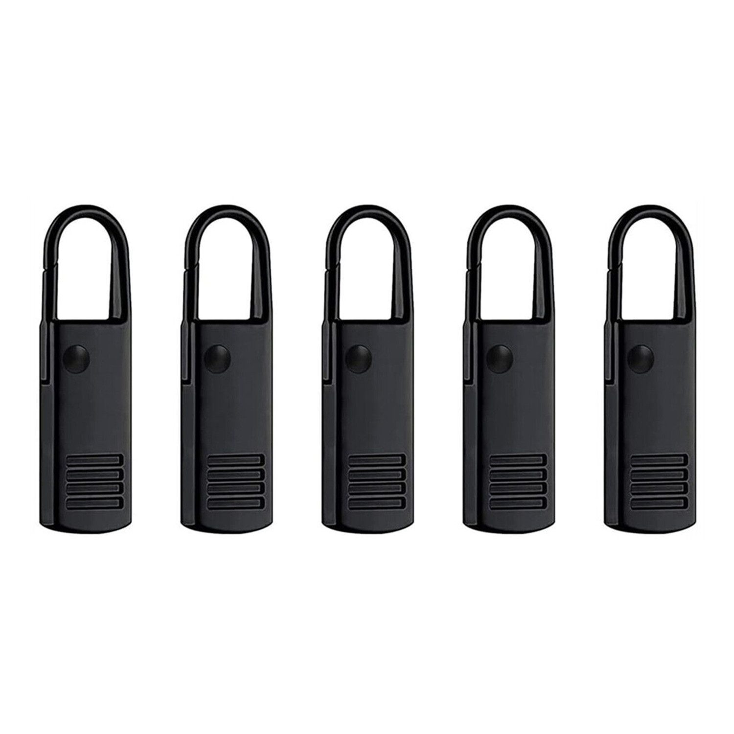 Olotos Reißverschluss 5x Reißverschlussanhänger Reissverschluss Reparatur Set Metall Zipper