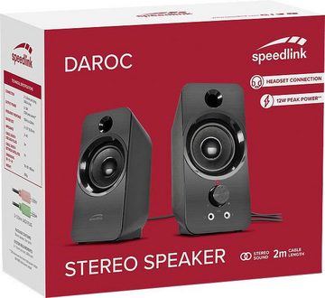 Speedlink DAROC Stereo PC-Lautsprecher