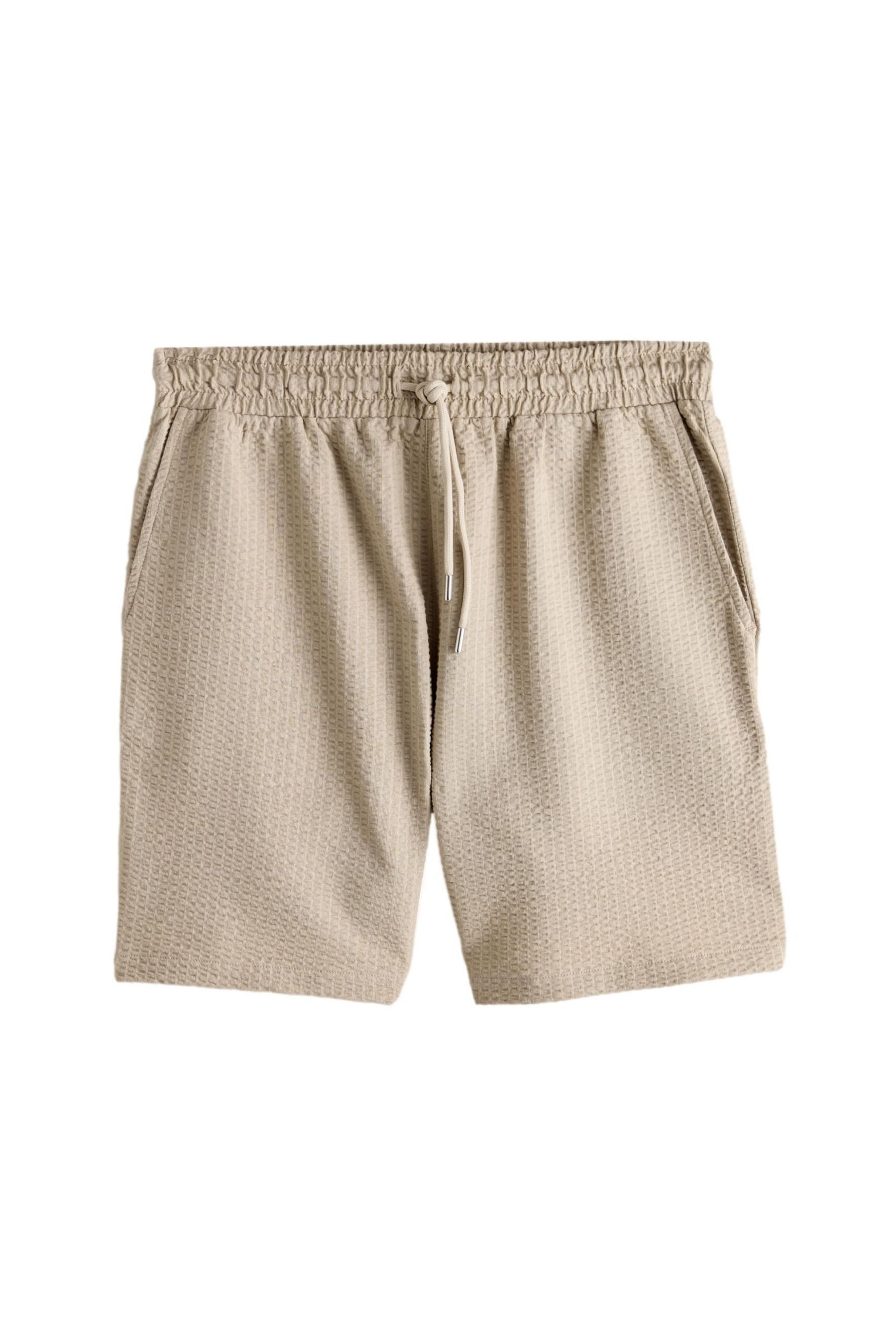 Next Sweatshorts Shorts mit Biesen aus strukturiertem Jersey (1-tlg)