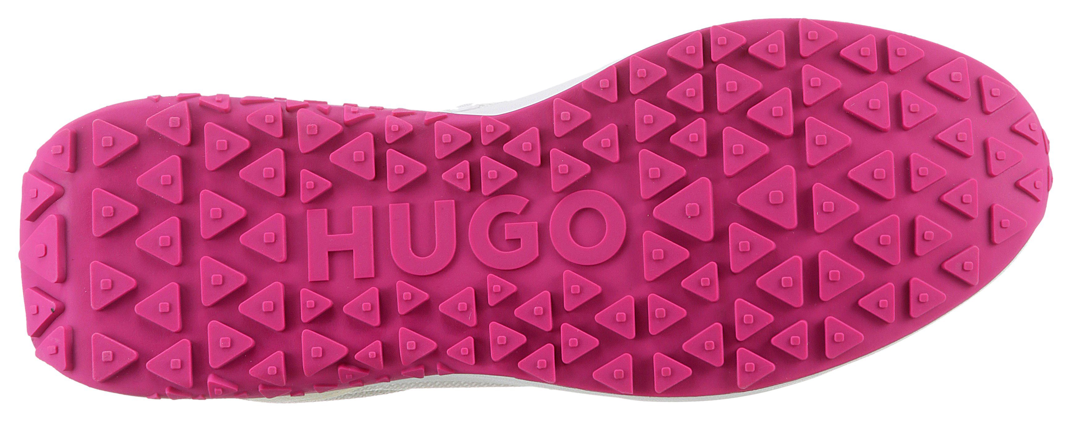Sneaker Runn in HUGO trendigem Kane Materialmix