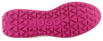 HUGO Kane Runn Sneaker im trendigen Materialmix, Freizeitschuh, Halbschuh, Schnürschuh