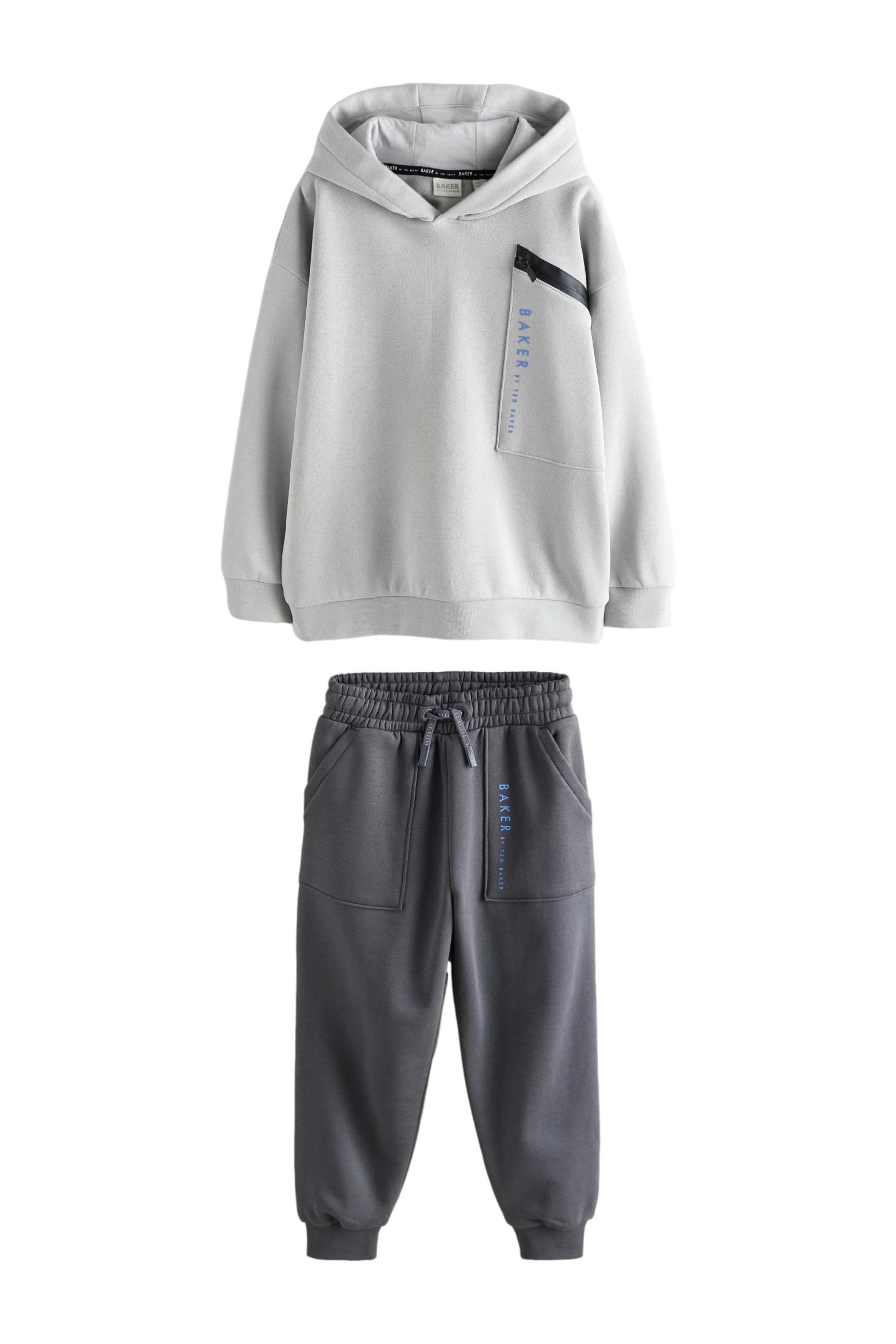 Sweatanzug Baker by Ted Baker Oversized-Kapuzenjacke +Joggers