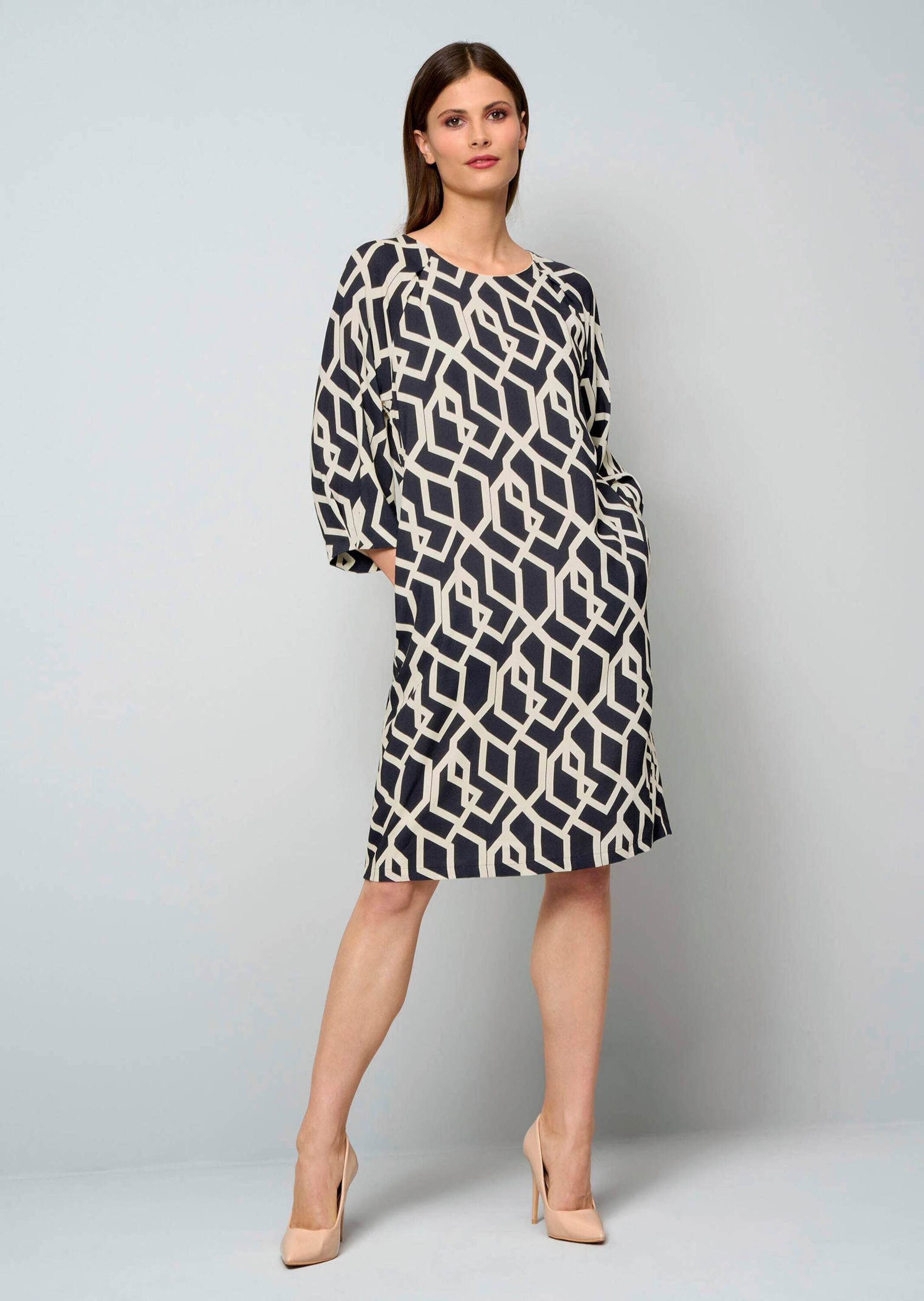 Alba Moda Druckkleid Kleid in grafischem Dessin günstig online kaufen