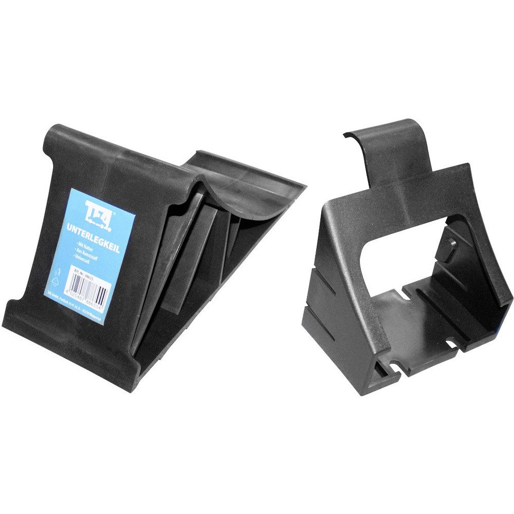 TFA Stecker Anhänger TFA Stecker 88655 Unterlegkeil mit Halter Unterlegkeil 1600 kg Kunstst