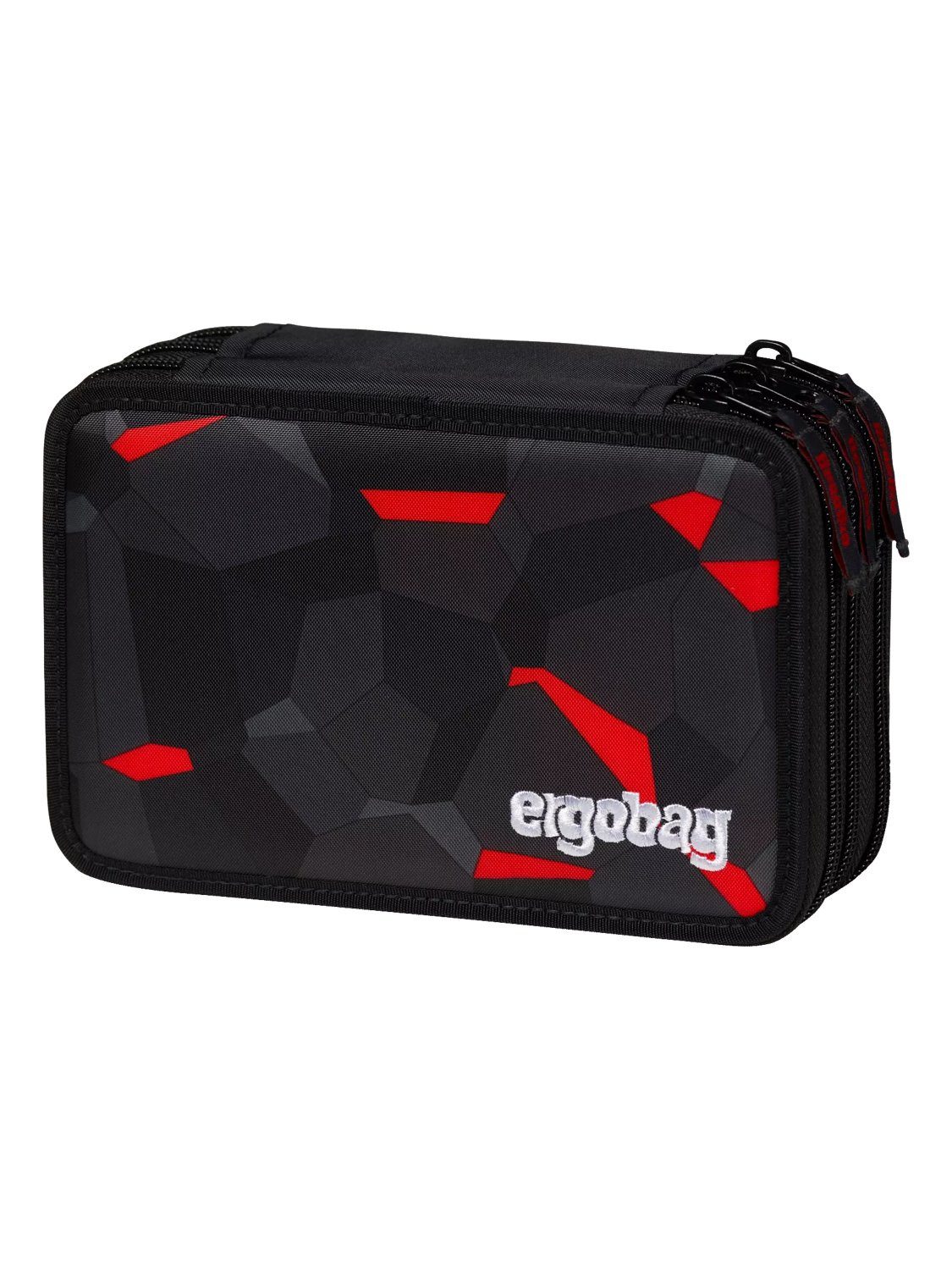 ergobag Federmäppchen Maxi Mäppchen, (1-tlg), mit Stiften befüllt