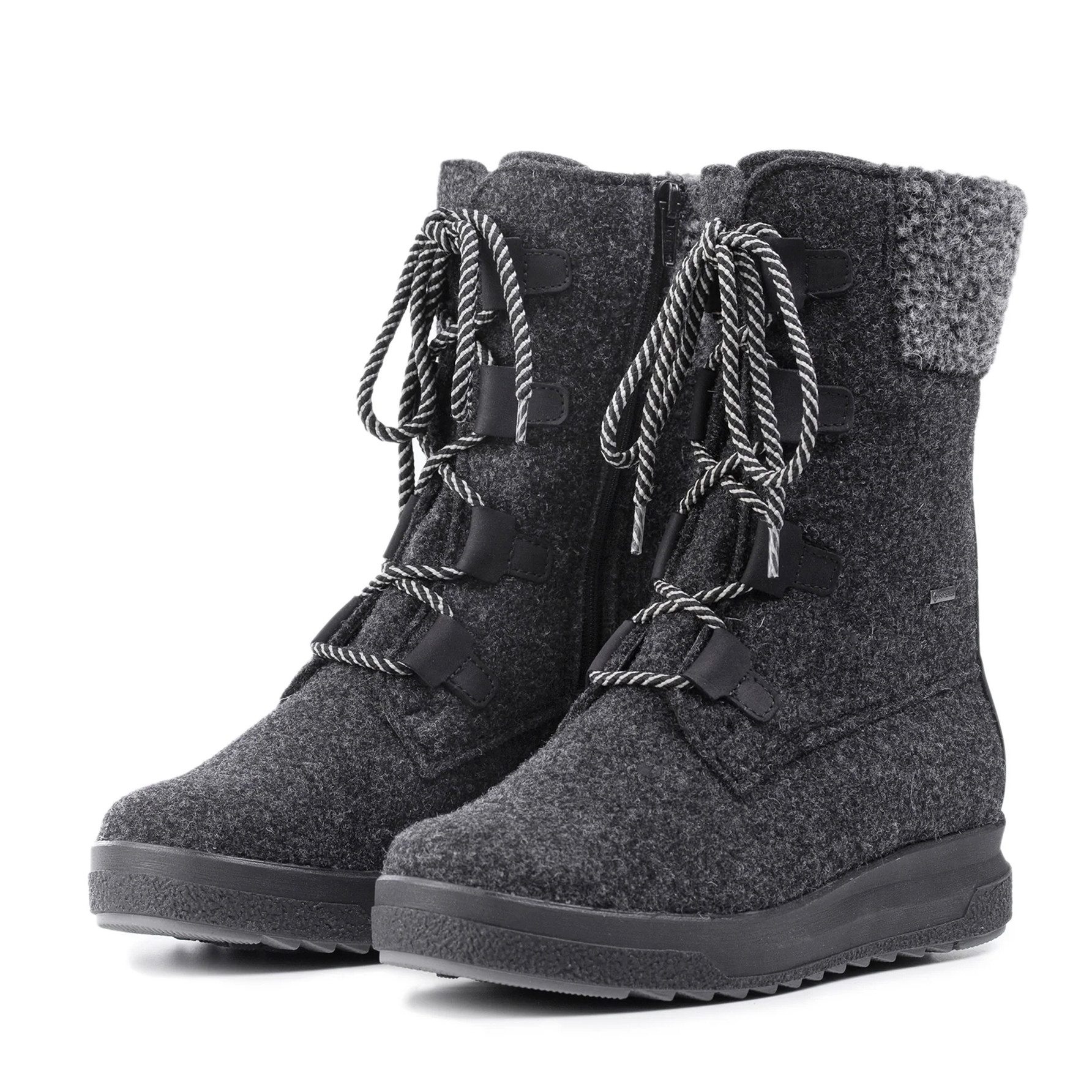 Pomar Reki GTX (Filzstiefel, wasserdicht, breit, extrem warm) granitgrau Winterstiefel