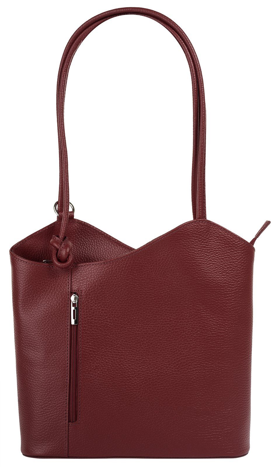 Cluty Cityrucksack CLUTY Damen echt Leder, Made in Italy, echt Leder, Made in Italy