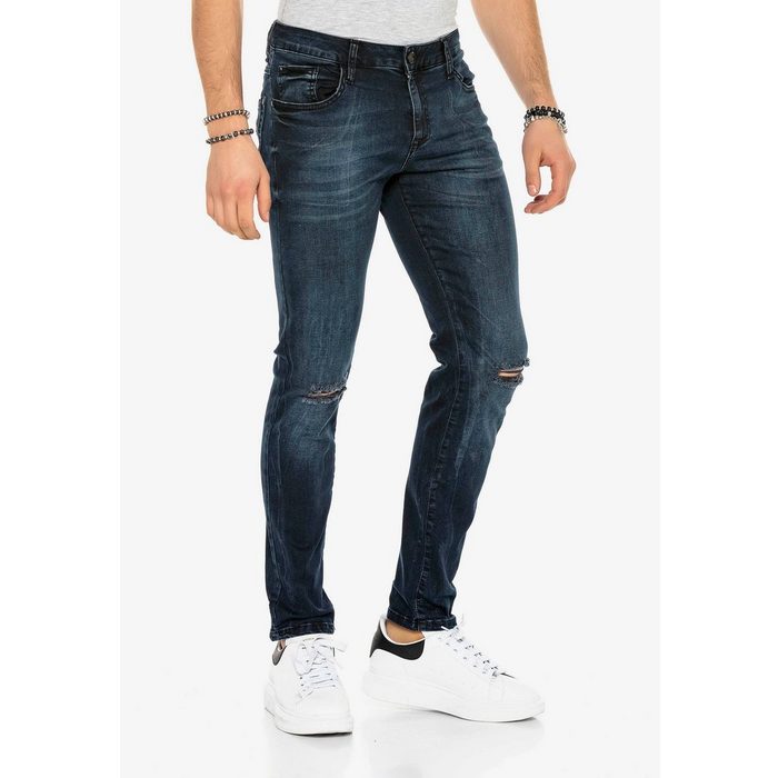 Cipo &amp; Baxx Slim-fit-Jeans im Slim Fit-Schnitt NZ7984