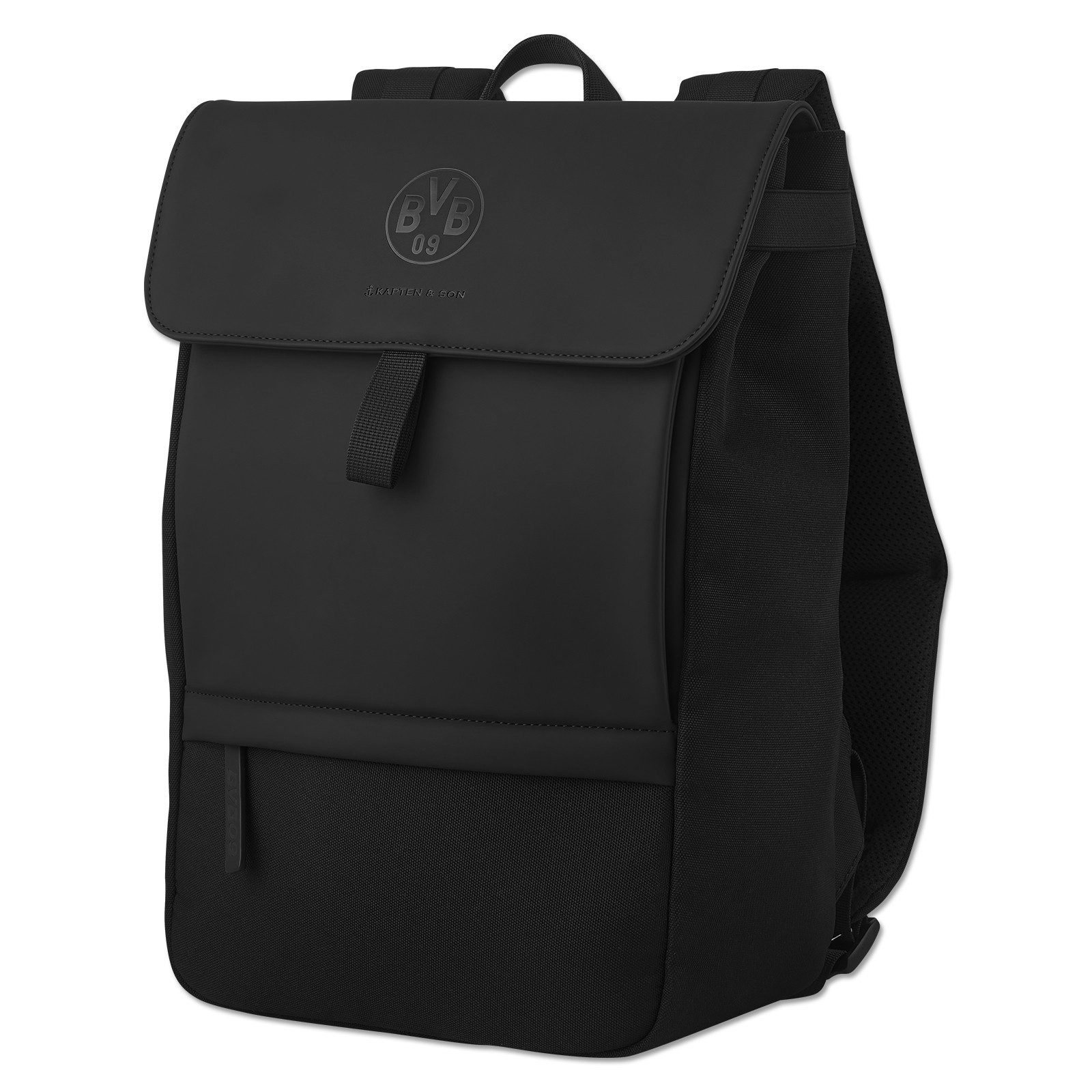 BVB Freizeitrucksack BVB X Kapten & Son Fyn All Black (Packung, 1-tlg) günstig online kaufen