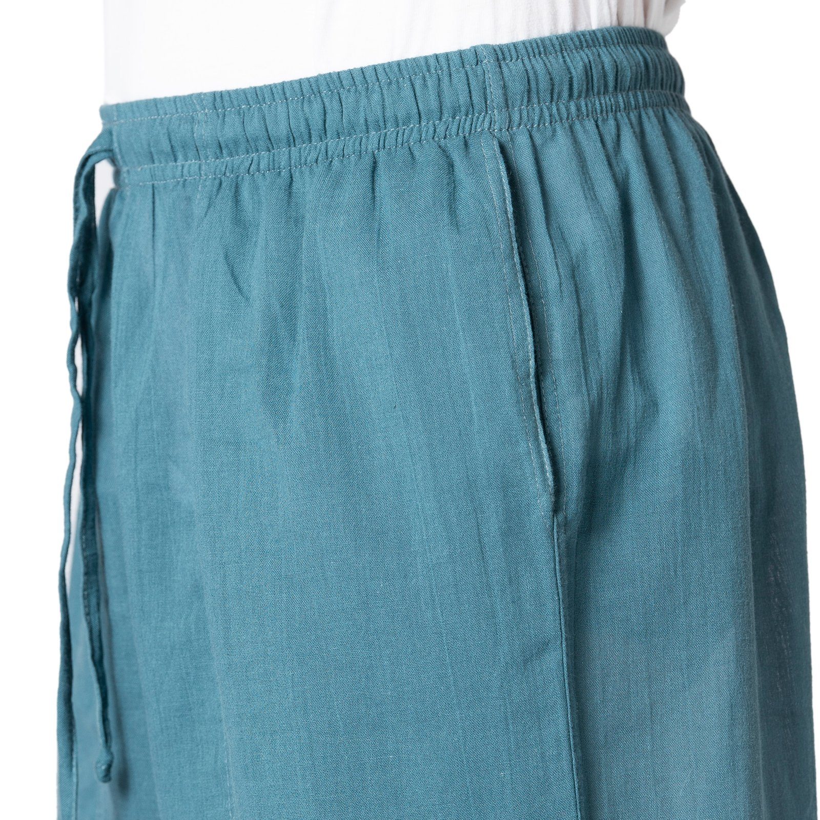 PANASIAM Stoffhose Sommerhose PaSalu extra dünner Stoff für die sehr heißen Tage 100% Baumwolle Unisex Freizeithose für Damen & Herren Relaxhose – Bild 3 von 5