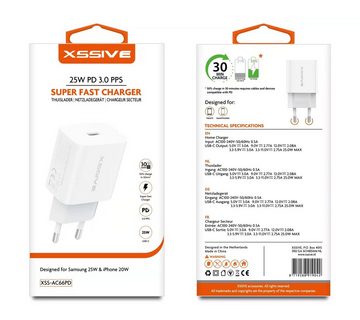 COFI 1453 25W PD Fast Charge 3.0 PPS Typ-C Schnell-Ladegerät 3A weiß Smartphone-Ladegerät