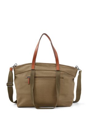 TOM TAILOR Denim Shopper Laurella Shopper aus Canvas