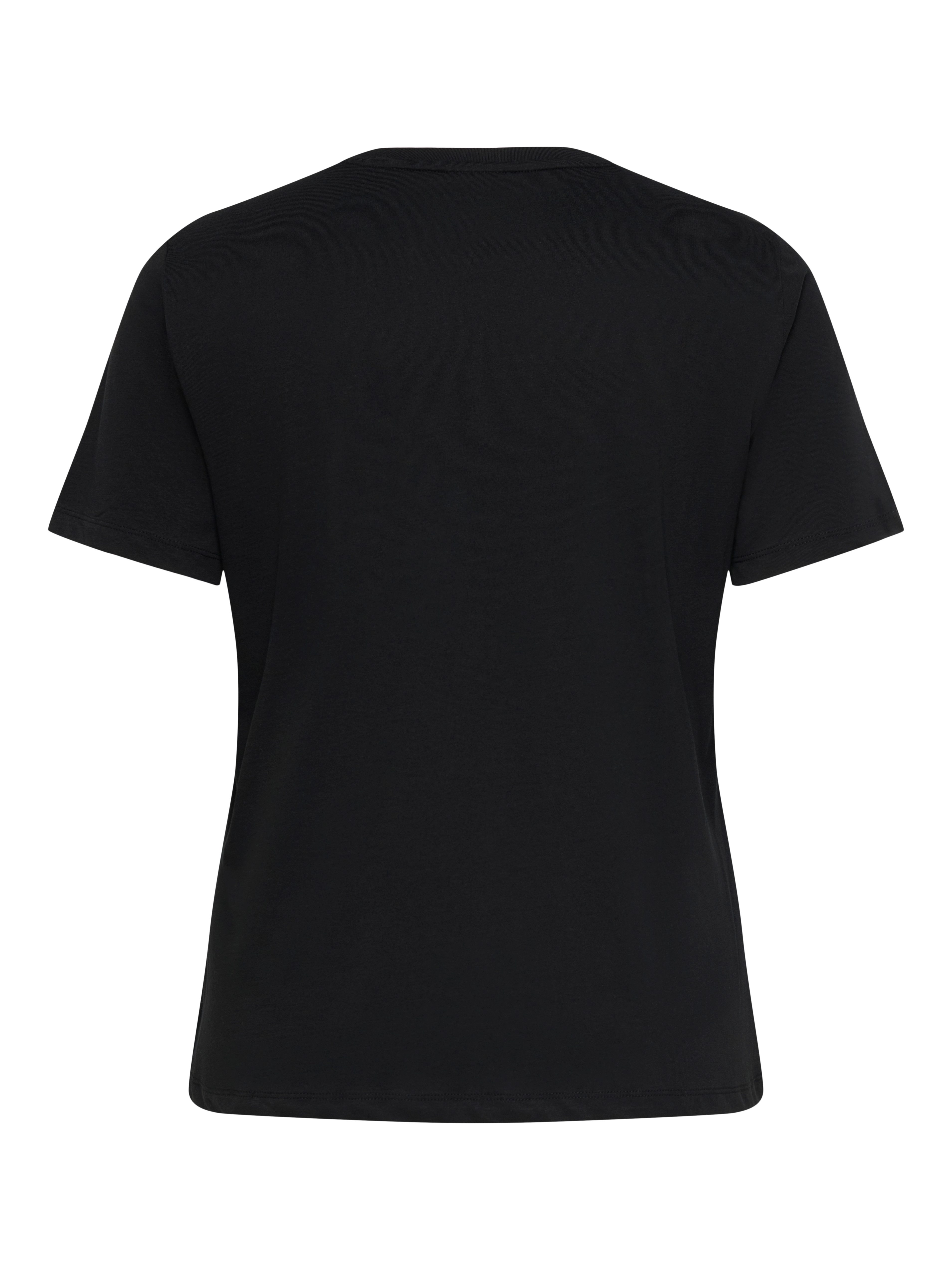 ONLY CARMAKOMA Kurzarmshirt CARKITA S/S REG TEE JRS NOOS Baumwolle, regular fit