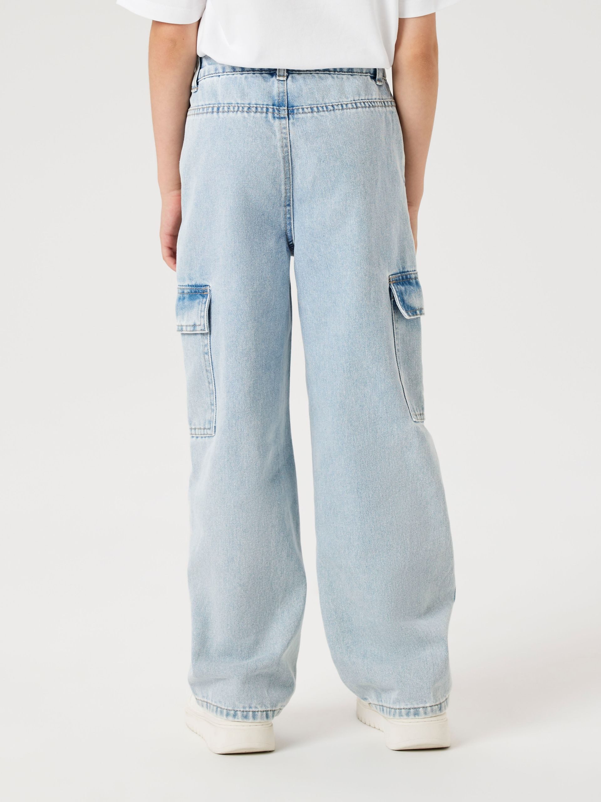 Name It Weite Jeans NKFROSE HW WIDE CARGO JEANS 6190-BS