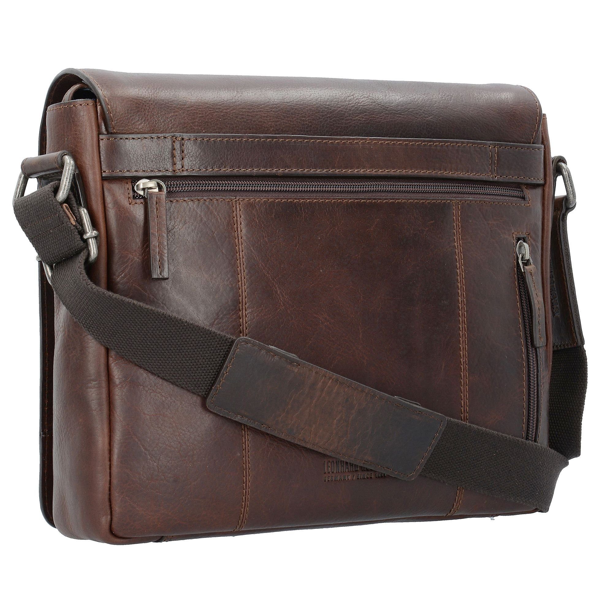 Leonhard Heyden Messenger Bag Roma, Leder