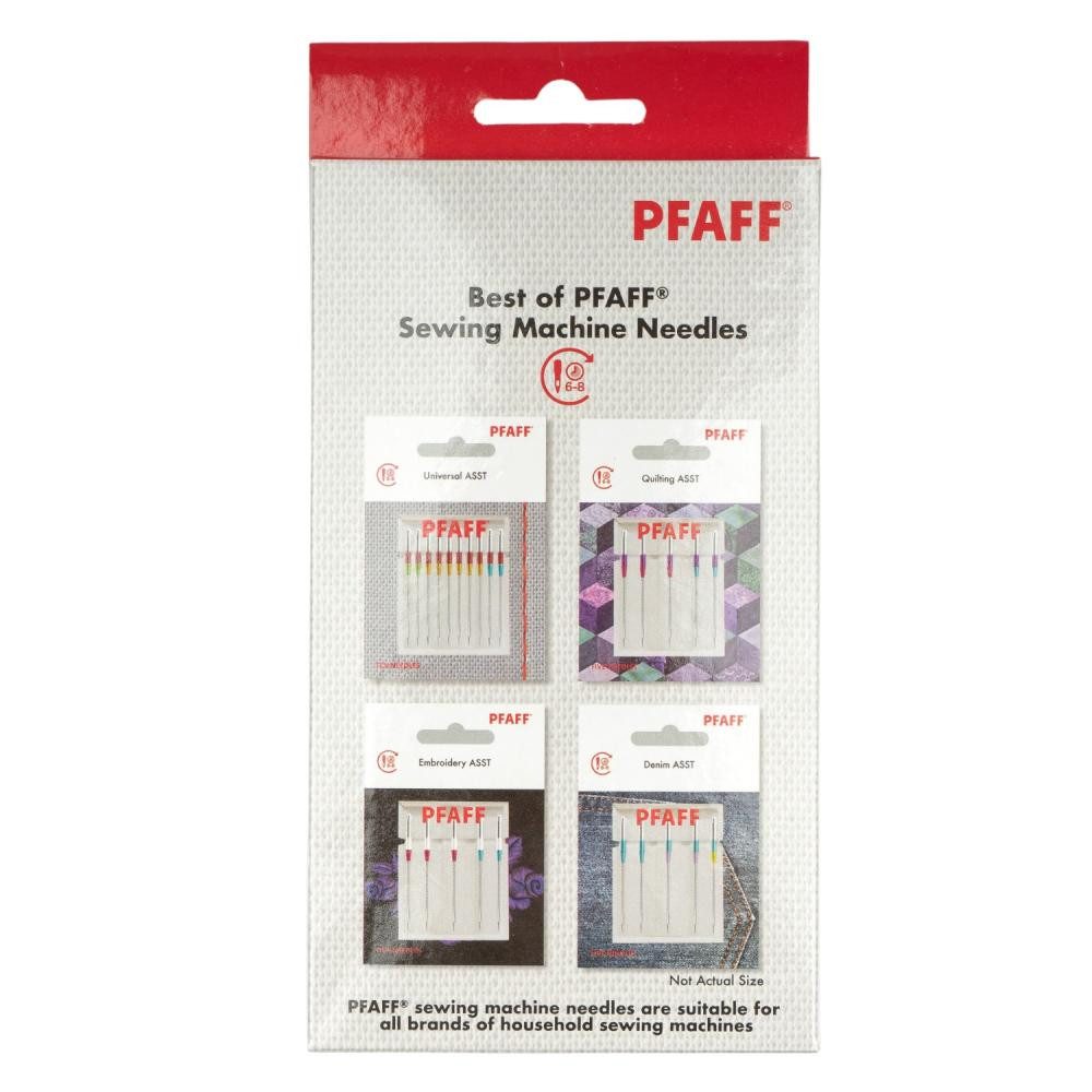 PFAFF Nähmaschinennadeln - Sortiment 4er - Universal- / Quilting- / Jeans- / Sticknadeln