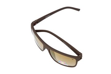 Gamswild Sonnenbrille UV400 GAMSSTYLE Modebrille polarisierte Gläser Damen Herren Unisex Modell WM3030 in blau, schwarz-grau, braun