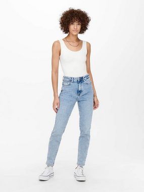 ONLY 7/8-Jeans Emily (1-tlg) Weiteres Detail, Cut-Outs, Fransen, Plain/ohne Details