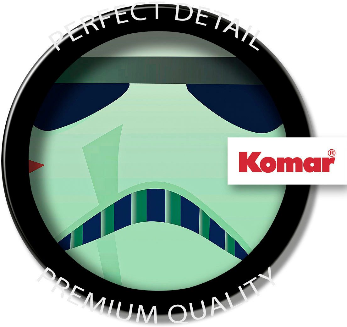 Komar Wandtattoo Star Wars One of us! - Größe 125 x 125 cm (1 St), Künstler: Komar, rund und selbstklebend