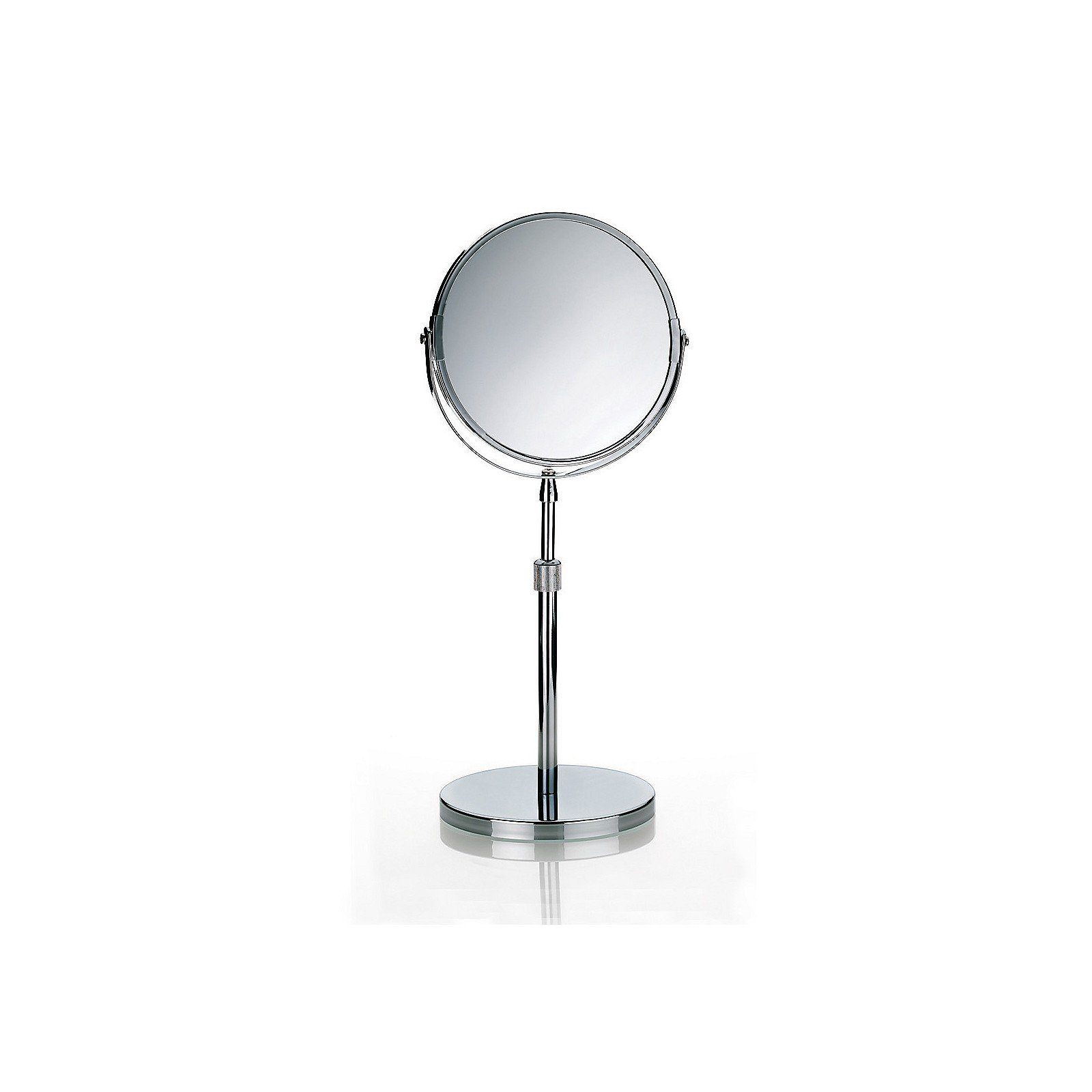 kela Standspiegel Silvana, 1x-/5x-Vergrößerung, Höhenverstellbar, schwenkbare Spiegelfläche