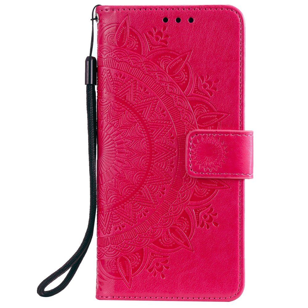 CoverKingz Handyhülle Hülle für Nokia X10/X20 Handyhülle Flip Case Cover Schutzhülle Etui 16,5 cm (6,5 Zoll), Klapphülle Schutzhülle mit Kartenfach Schutztasche Motiv Mandala