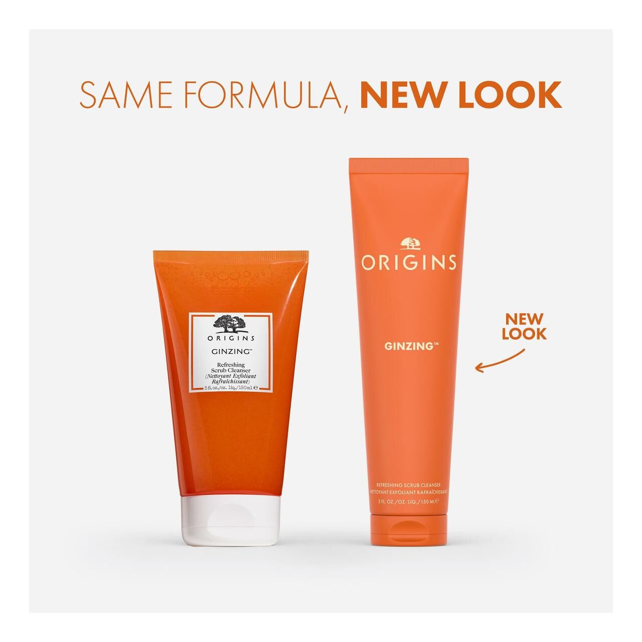 ORIGINS Gesichts-Reinigungscreme GinZing™ Refreshing Scrub Cleanser, für Alle Hauttypen