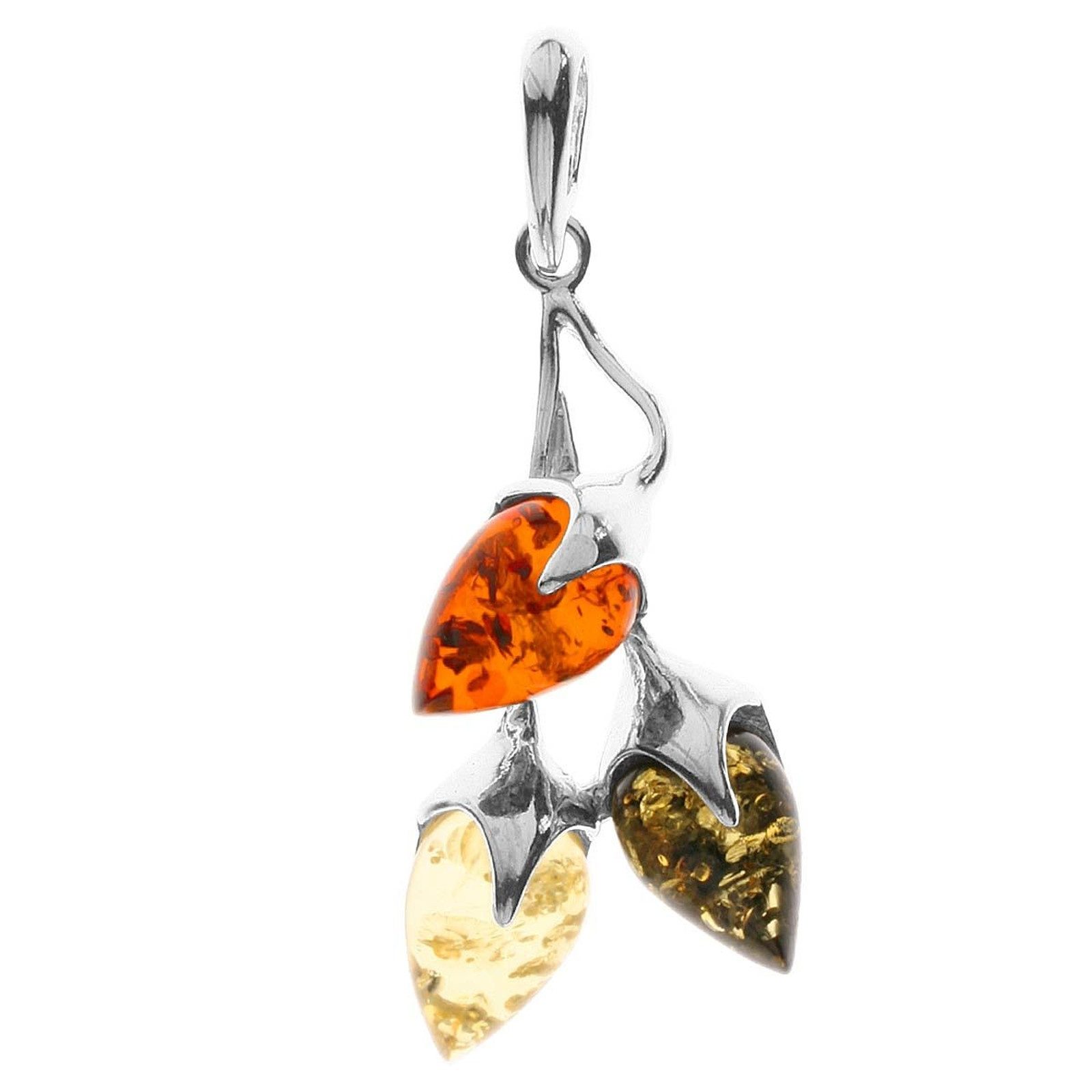 Kettenanhänger Ostsee-Schmuck Anhänger Blüte Anhänger Blüte