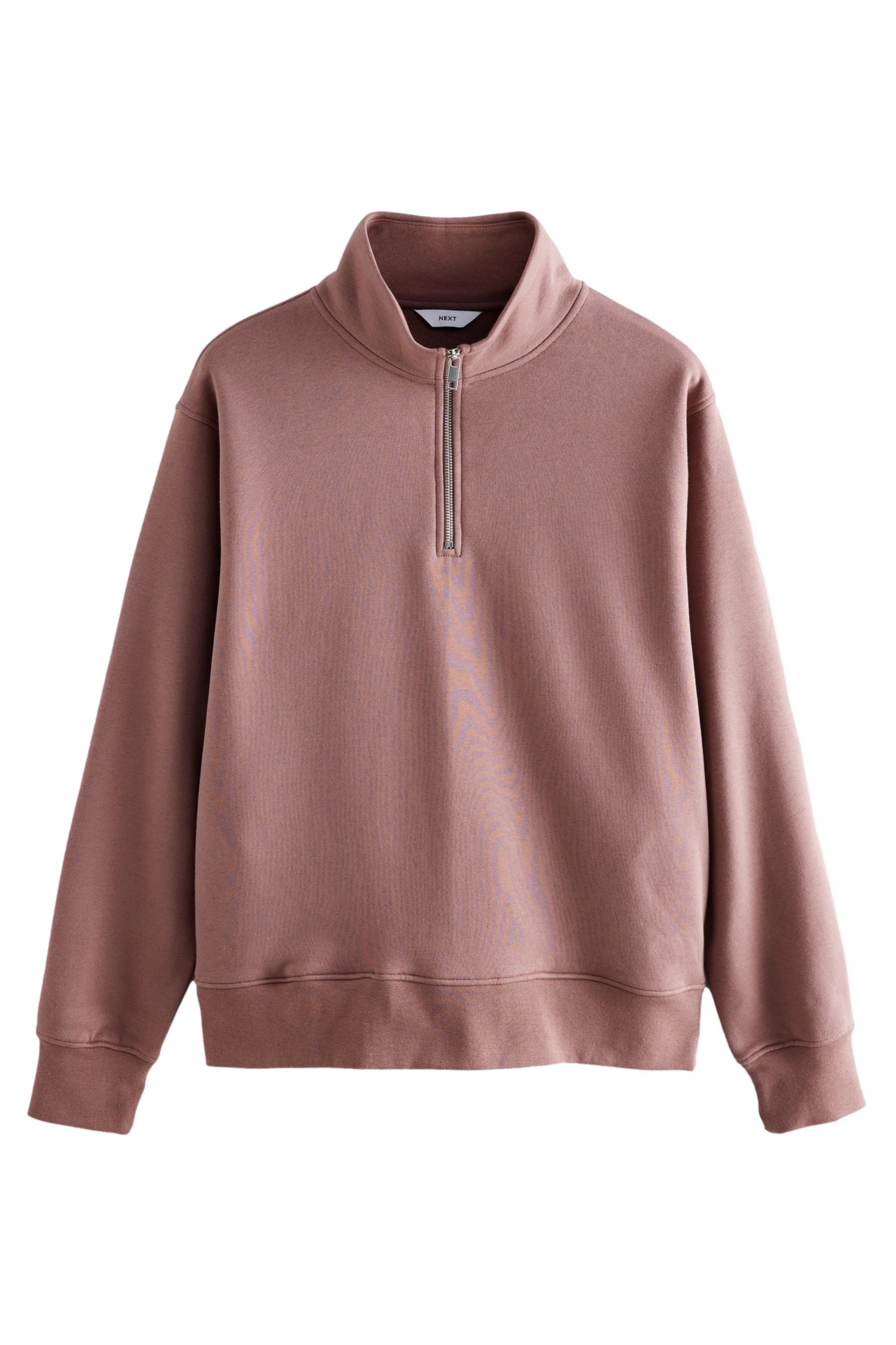 Next Sweater Troyer-Sweatshirt aus Jersey mit günstig online kaufen