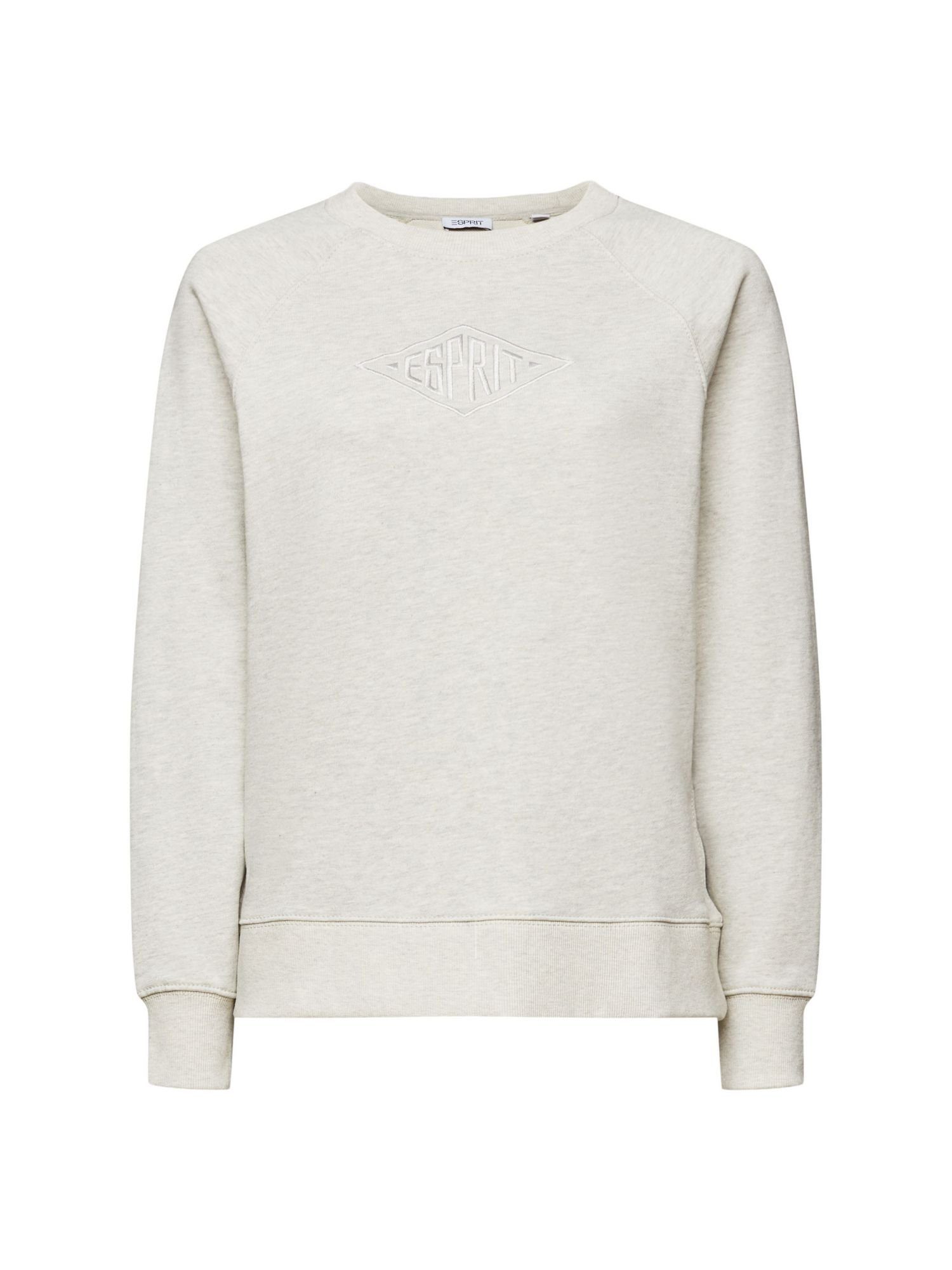 Esprit Sweatshirt Logo-Sweatshirt mit Stickerei (1-tlg)