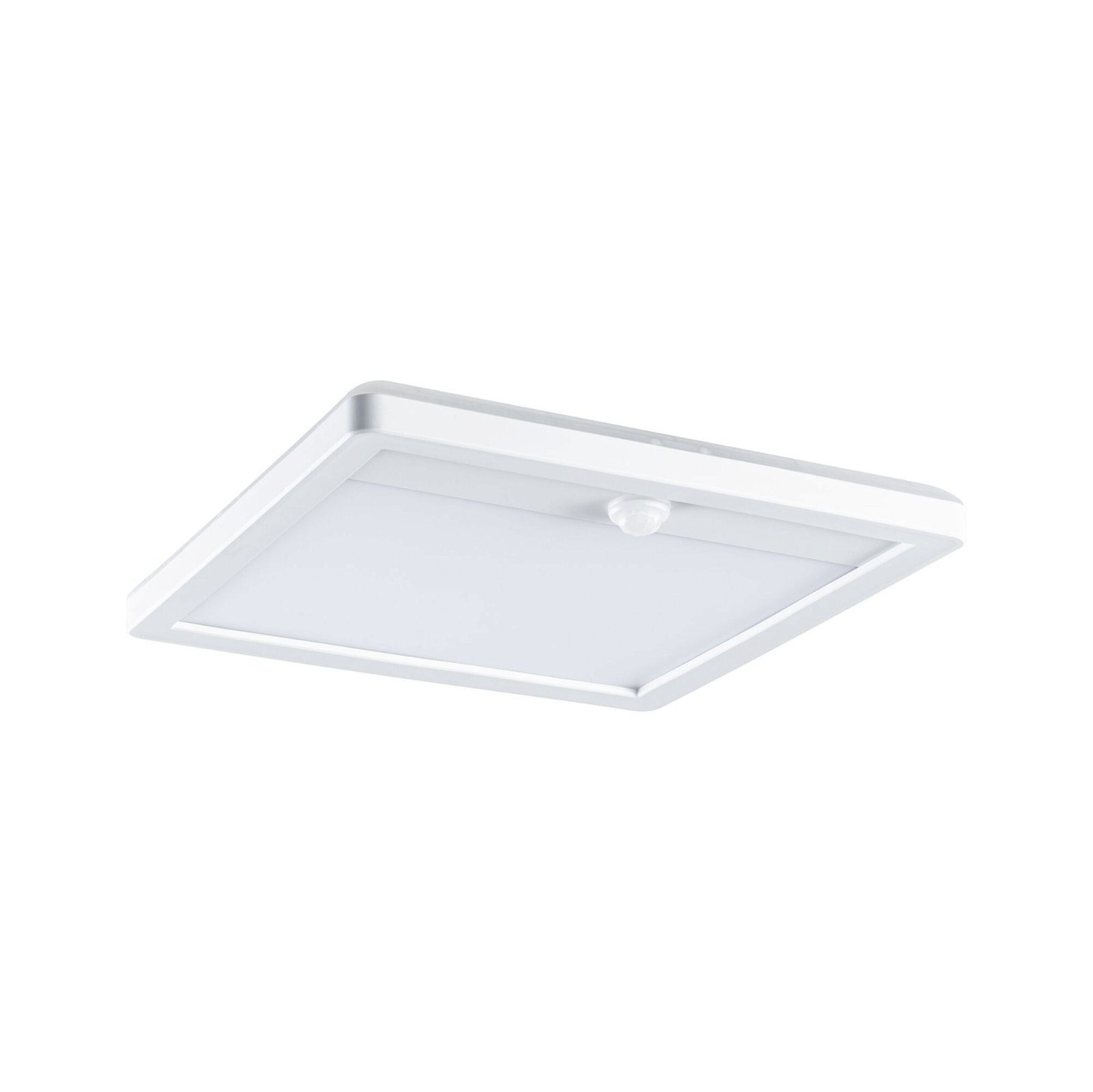 Paulmann LED Außen-Wandleuchte Außenpanel Lamina 250x47mm 3000K 14,5W 950lm 230V Kunststoff, LED fest integriert, Warmweiß, Backlight Bewegungsmelder seewasserresistent IP44 3000 K, eckig