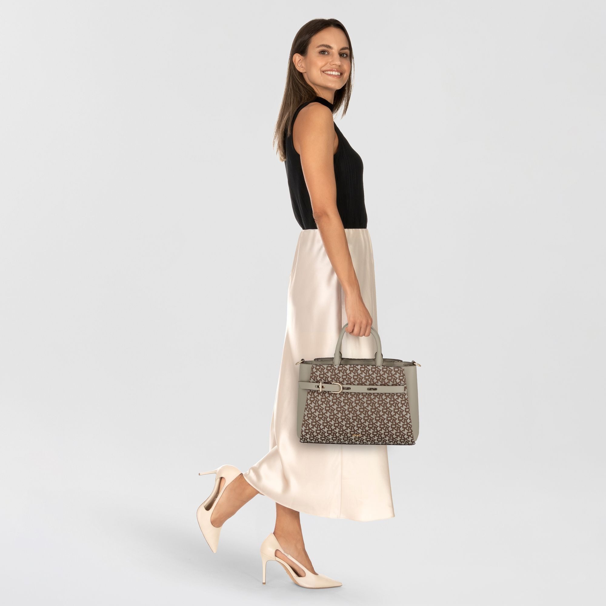 DKNY Henkeltasche Onyx, Polyester günstig online kaufen