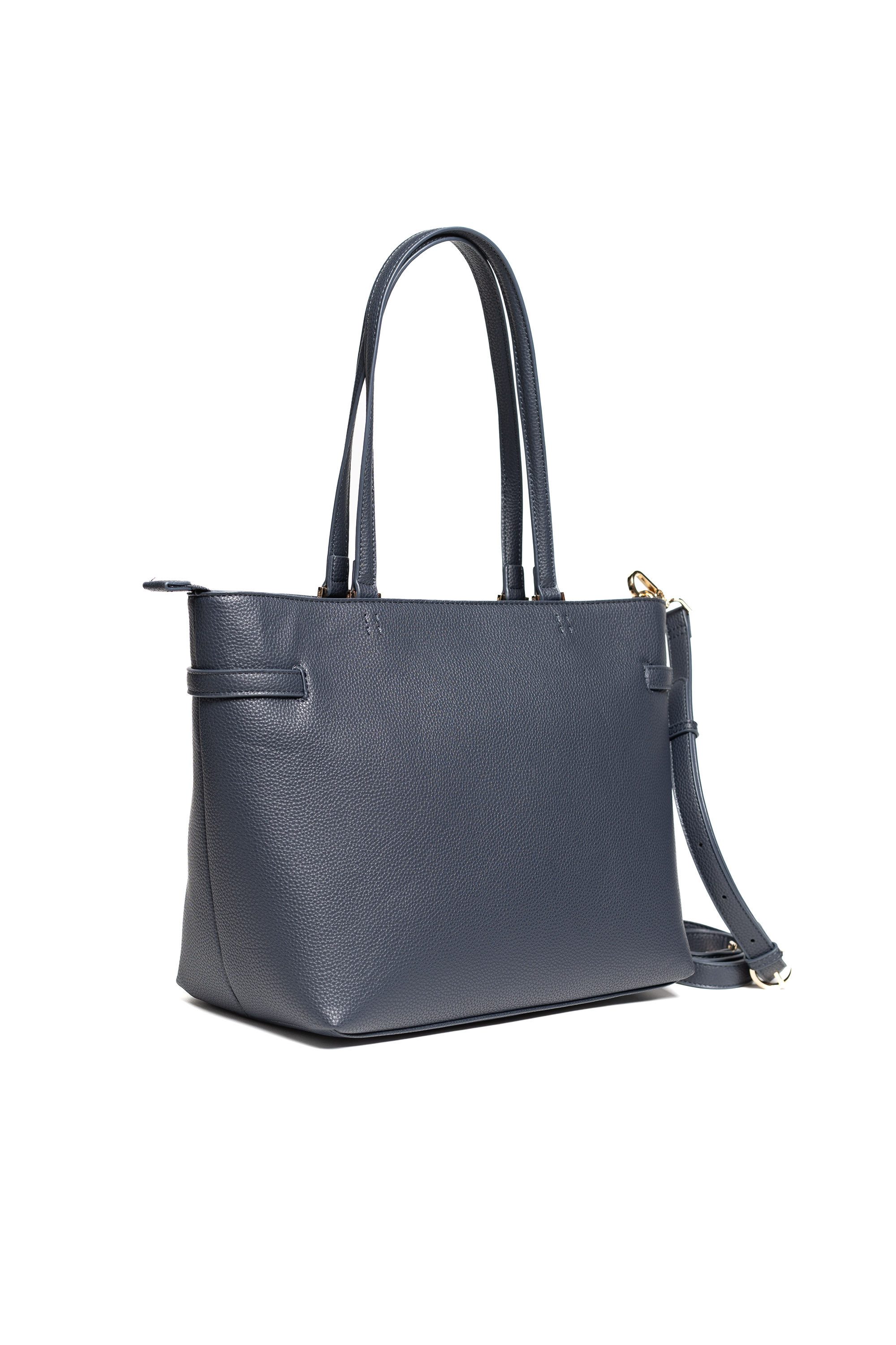 U.S. Polo Assn. Tragetasche STANFORD MEDIUM SHOPPING BAG SHOPPER. Damen, Goldfarbene Designelemente und Marken-Logo