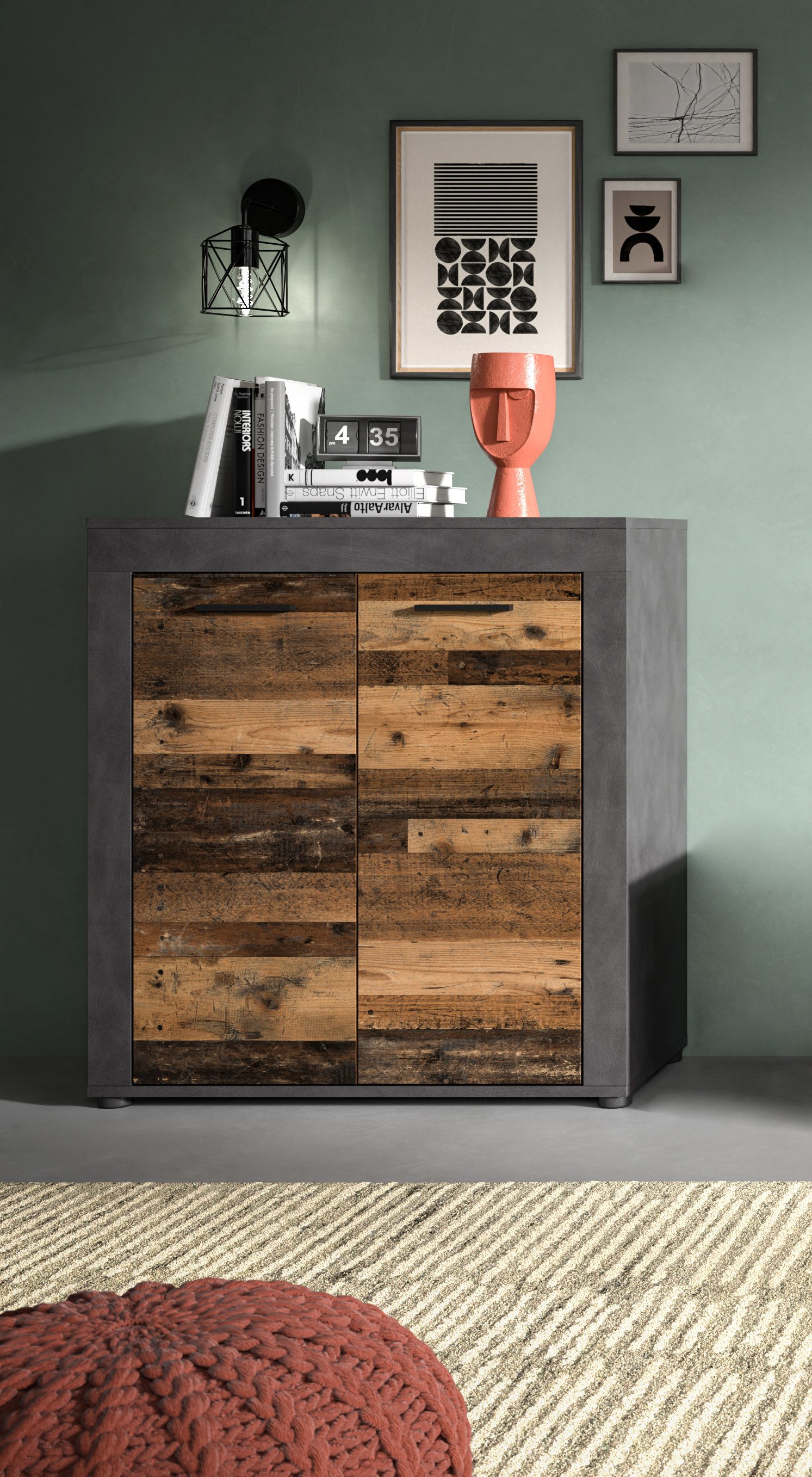 INOSIGN Highboard Aosta, Höhe 88 cm, in verschiedenen Farbausführungen, mit günstig online kaufen