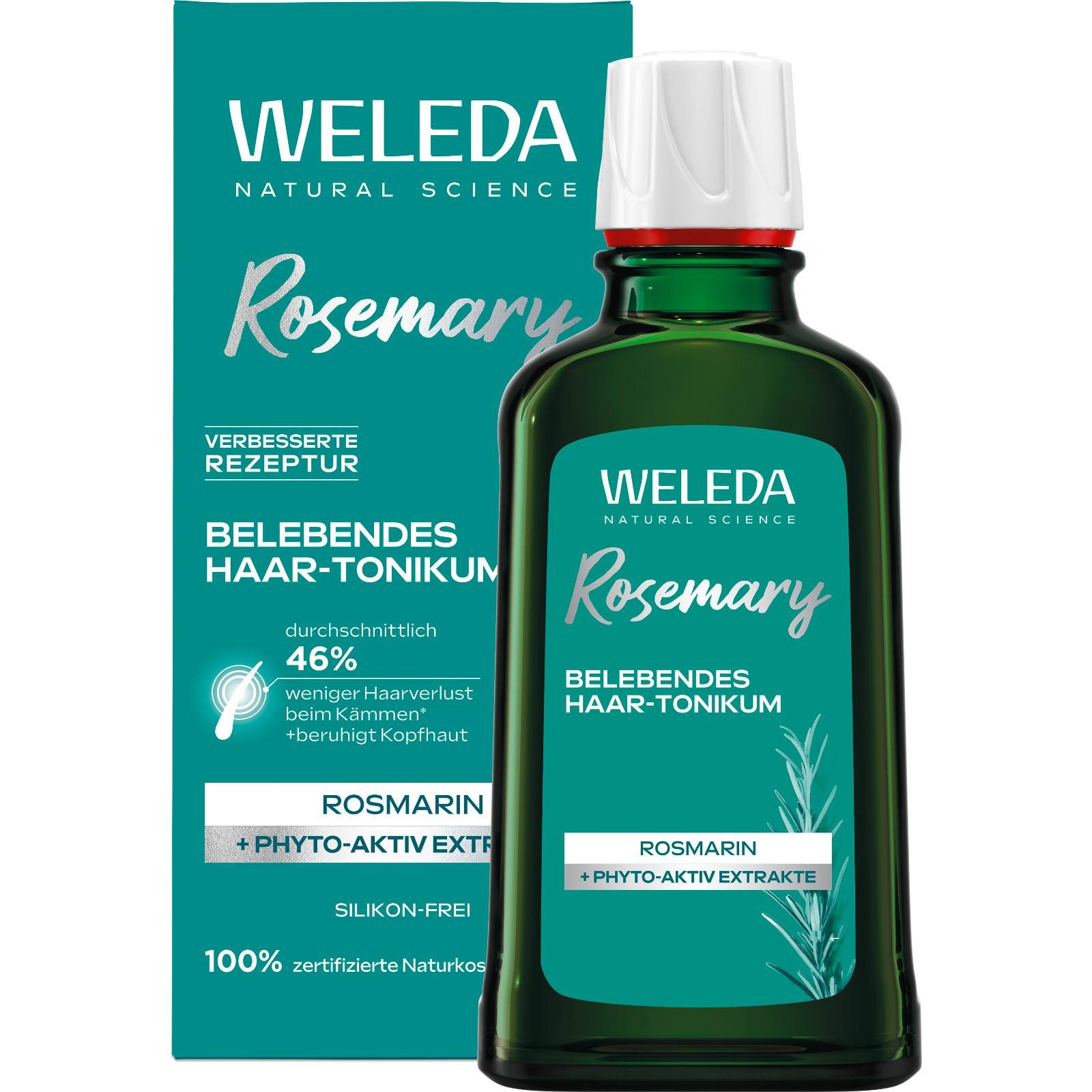 WELEDA Haartonikum BELEBENDES HAAR-TONIKUM, mit Rosmarinöl
