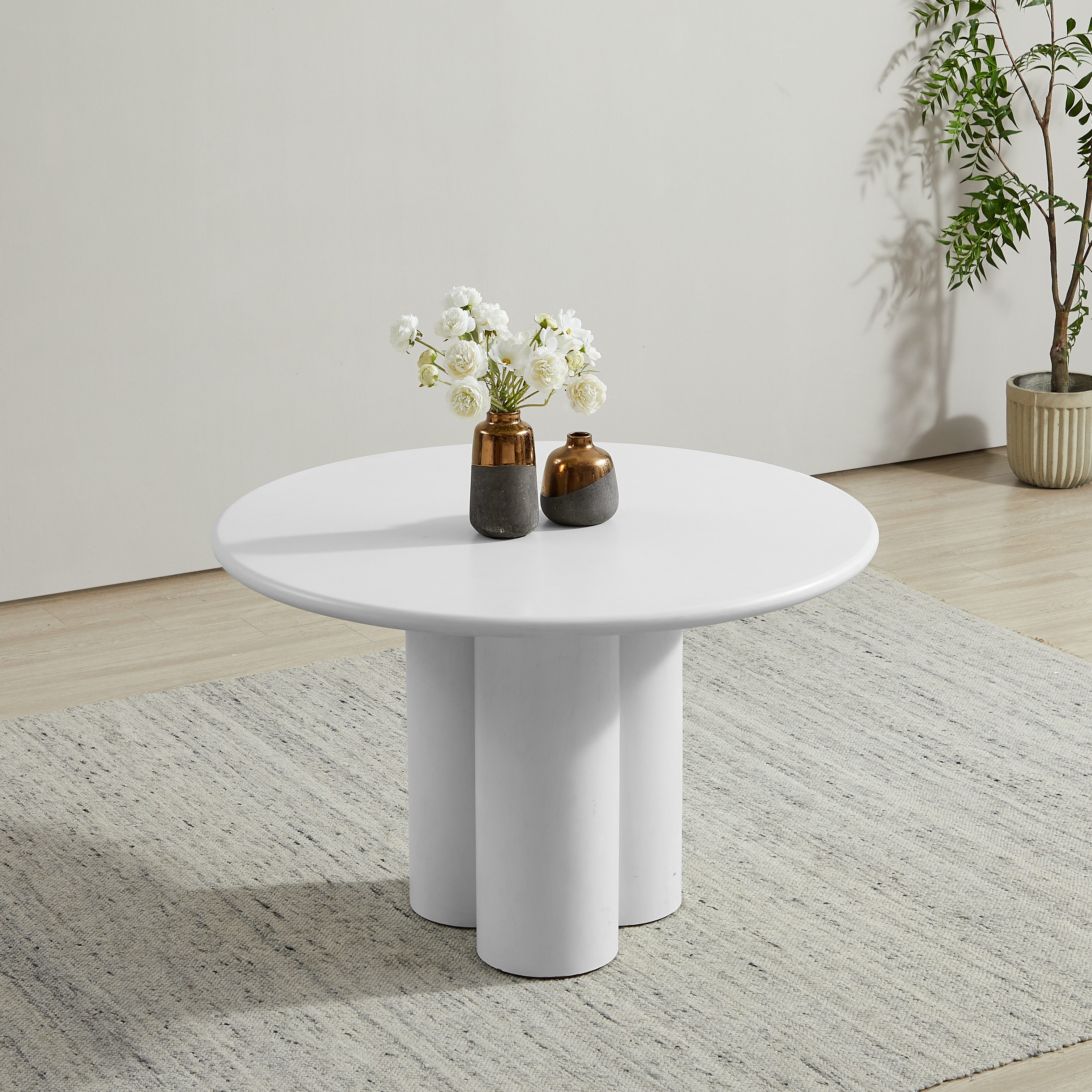 OTTO home Esstisch Josselin, Industrial Look mit Zement-Optik, organischem günstig online kaufen