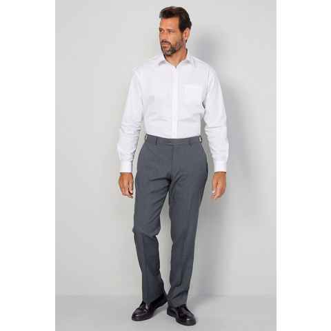 Men Plus Anzughose Men+ Hose Baukasten Regular Fit Bund verstellbar