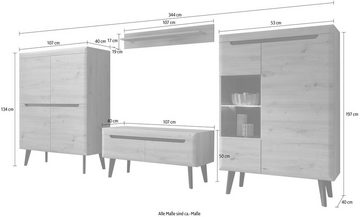 INOSIGN Wohnwand Torge, (Set, 4-St)