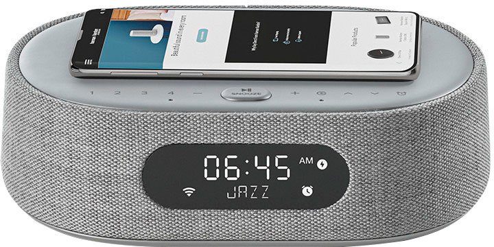 Verkaufsförderungsstrategie Harman/Kardon Citation Oasis 2 Radio WLAN (WiFi) Uhren grau (Bluetooth