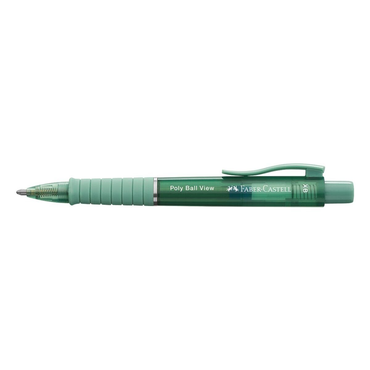 Faber-Castell Kugelschreiber Poly Ball View XB, dokumentenecht