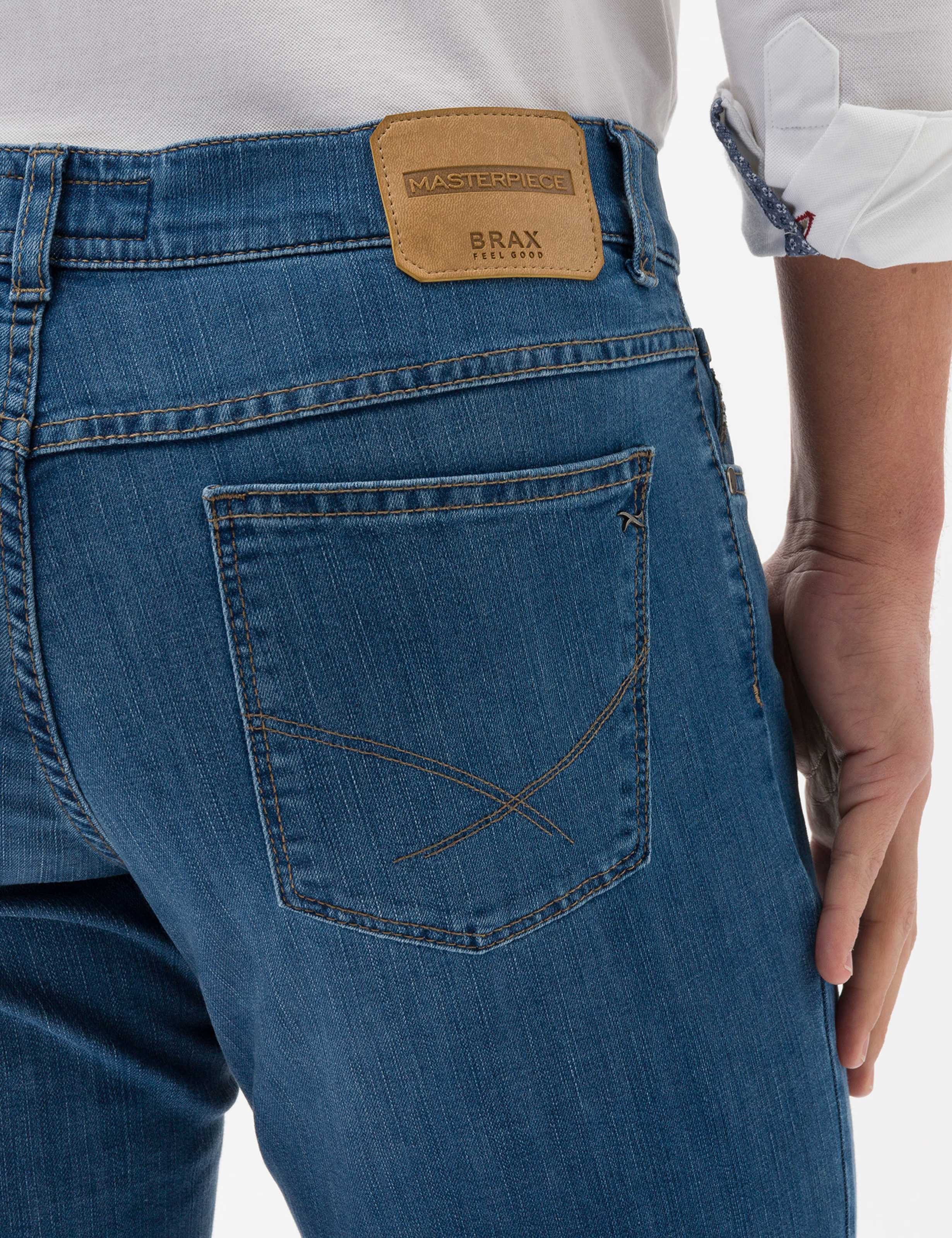 Brax 5-Pocket-Jeans Style COOPER DENIM Masterpiece: Five-Pocket-Jeans in Regular Fit – Bild 3 von 5