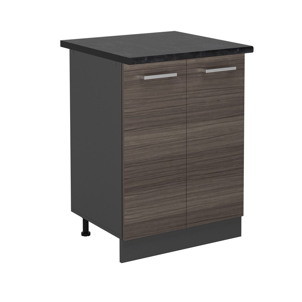 Vicco Unterschrank R-Line, Edelgrau/Anthrazit, 60 cm, günstig online kaufen