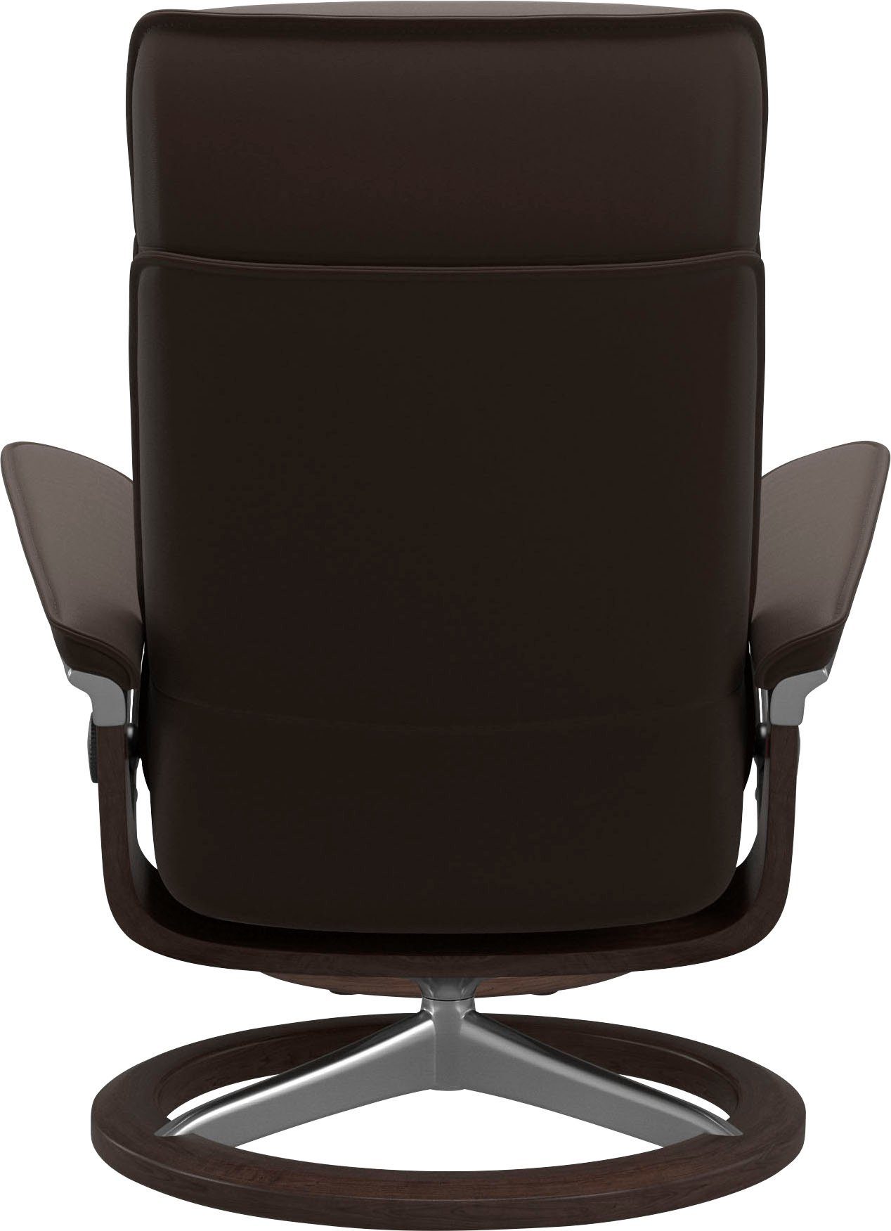 Stressless® Relaxsessel Admiral (Set, Relaxsessel inkl. Hocker), mit Signature Base, Größe M & L, Gestell Wenge