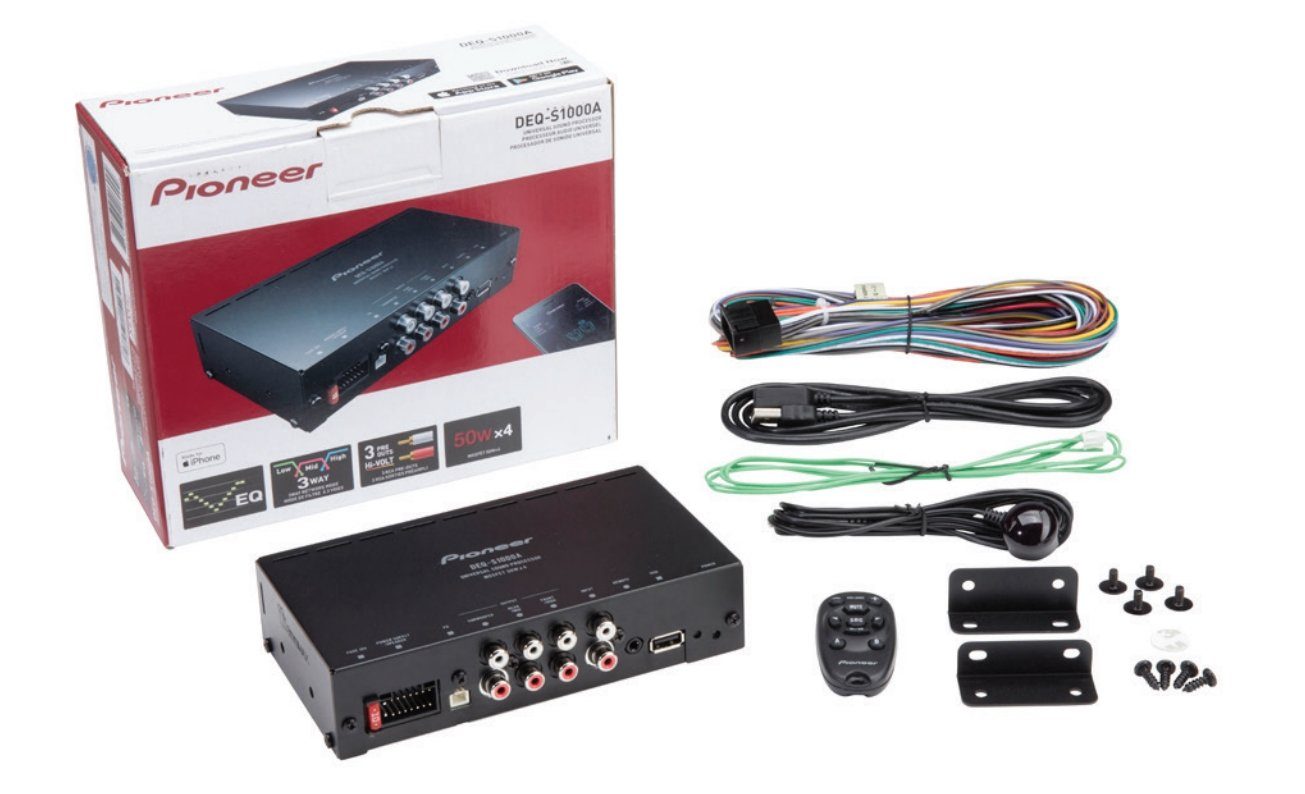 Pioneer DSP Soundprozessor Universeller Verstärker DEQ-S1000A