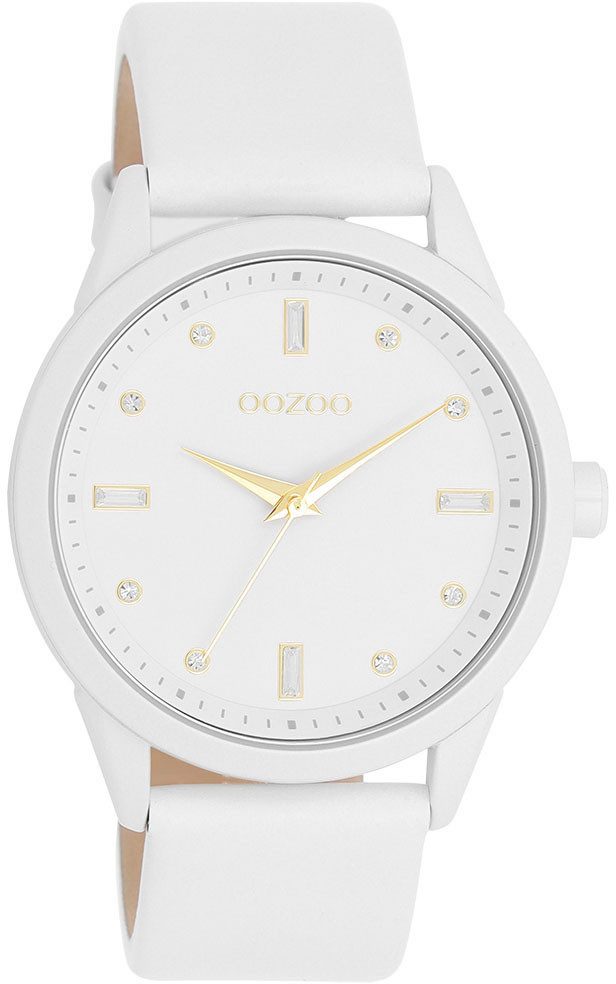 OOZOO Quarzuhr C11354, Armbanduhr, Damenuhr, Lederarmband, günstig online kaufen