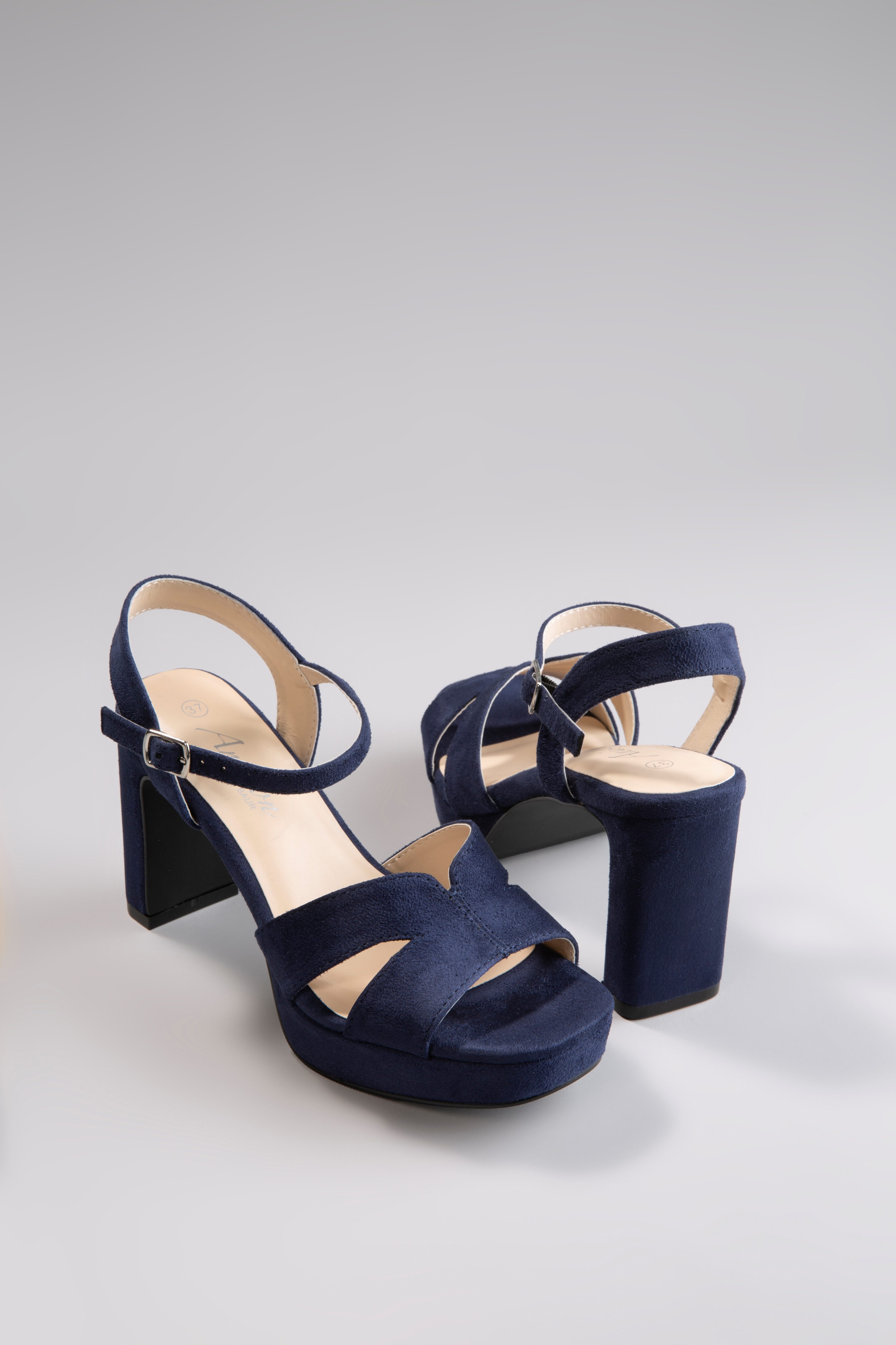 Aniston SHOES High-Heel-Sandalette, Sommerschuh, Abendsanale, Plateau - NEUE KOLLEKTION