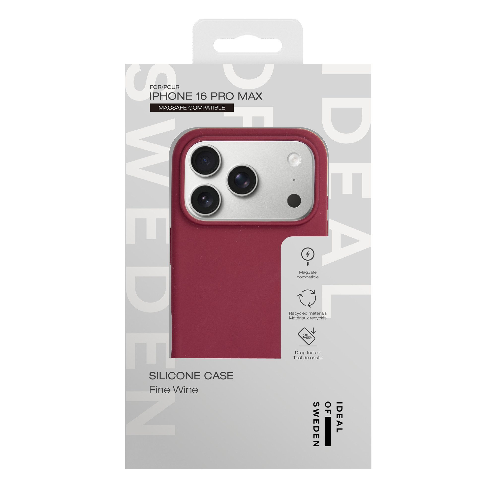 iDeal of Sweden Backcover iDeal of Sweden Silikonhülle mit MagSafe Apple iPhone 16 Pro Max - Fin – Bild 4 von 4