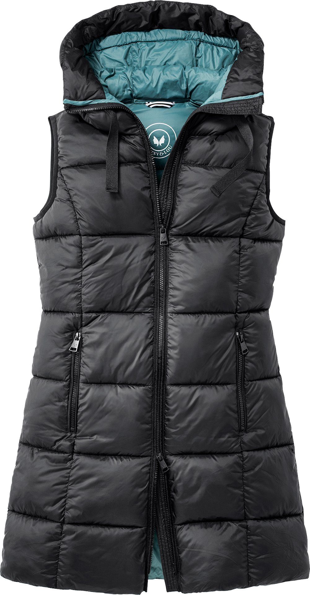 Patsy & Lou Steppweste extralang, tailliert und warm wattiert